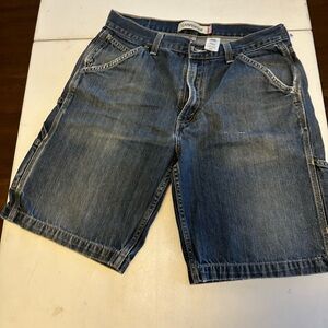 Levis Men’s Carpenter Denim shorts sz 34